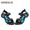 MIXIDELAI Outdoor Fashion Men Sandals Summer Men Shoes Casual Shoes Breathable Beach Sandals Sapatos Masculinos Plus Size 35-46 ► Photo 2/6