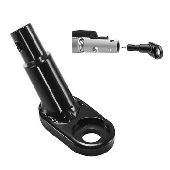 

Bike Bicycle Trailer Hitch Coupler Attachment Angled Elbow Portable Mount Adapter FK88