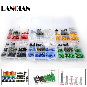 

motorcycle cnc aluminum Fairing Bolt Screw Fastener For Kawasaki z750 accessories z 750 Z750R Z750S 2004 2005 2006 2007-2016