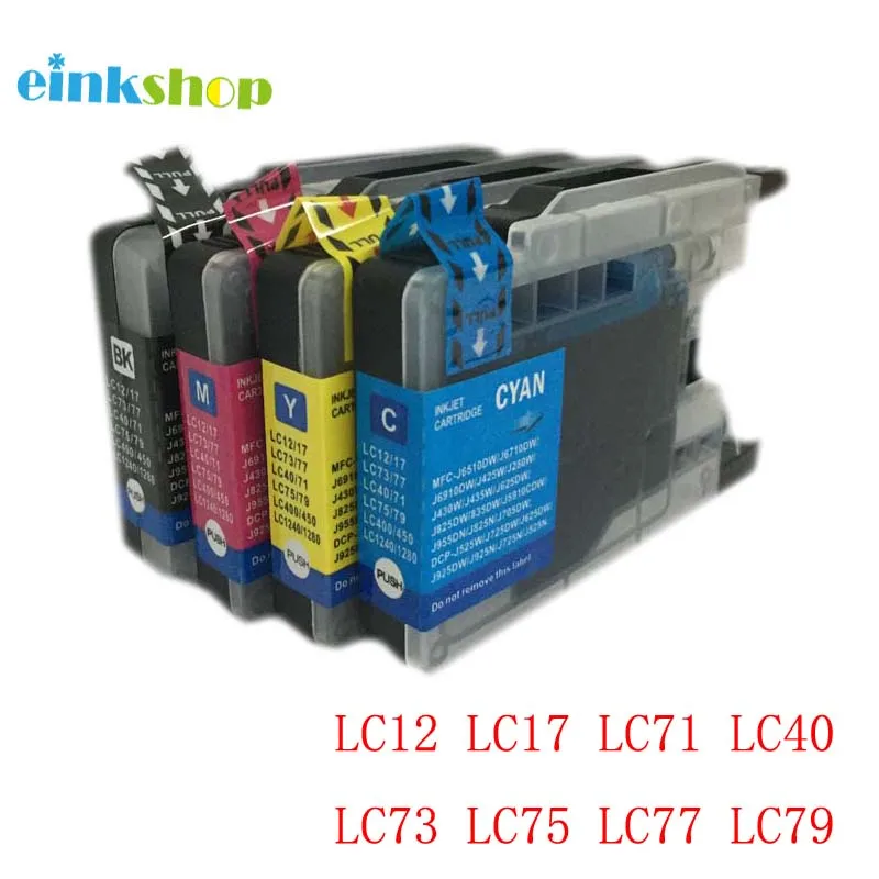 Картридж для принтера Brother LC12 LC17 LC71 LC40 LC73 LC75 LC77 LC79 LC400 LC450 LC1220 LC1240 LC1280 | Компьютеры и