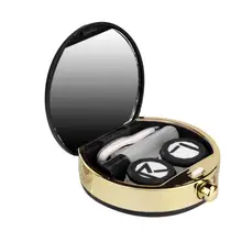 1 шт. Пластиковый корпус для контактных линз коробка ретрофлакон для духов в форме контактных линз коробка контейнер держатель коробка 2U0207