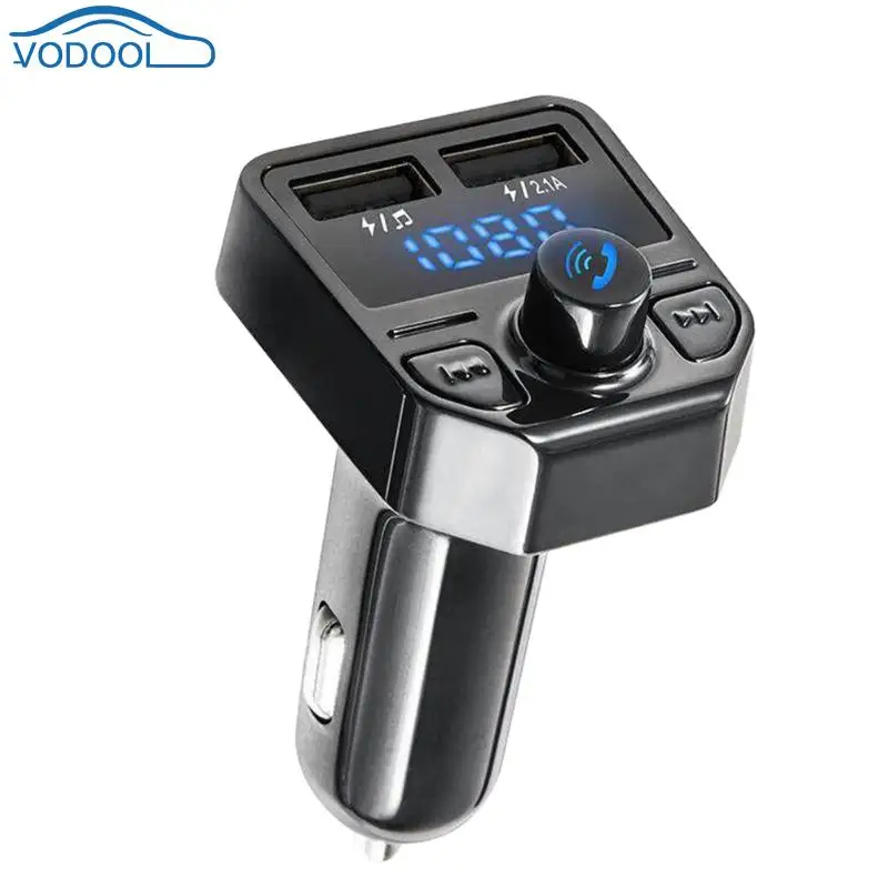 LED Display Car Bluetooth Hands free FM Transmitter Car Accessaries