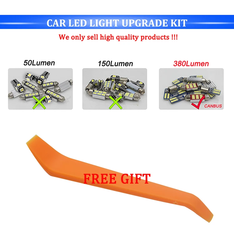 Canbus безотказный 11 SMD светодиодный комплект лампочек для SEAT LEON MK1 1M 1M1 Cupra 4 R FR ST хэтчбек(1999-2006