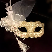Простая и великолепная Ретро Высококачественная Венецианская маска Черное кружево Хэллоуин красота Принцесса Рождественская маска