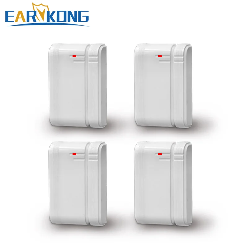 Beste Nieuwe Earykong 433 MHz Draadloze Deur Open Detector Voor GSM Alarmsysteem, deur magneet sensor, ingebouwde antenne