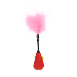 HanHaoBird красный персик настроение перо стрелять взрослых флирт игры перо черный, красный, белый розовый фиолетовый кулон