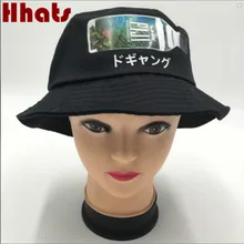 Которая в душ для женщин и мужчин, с принтом, Панама, хип-хоп, для спорта на открытом воздухе, черная рыболовная кепка, хлопок, летняя пляжная шляпа от солнца, Панама, хип-хоп