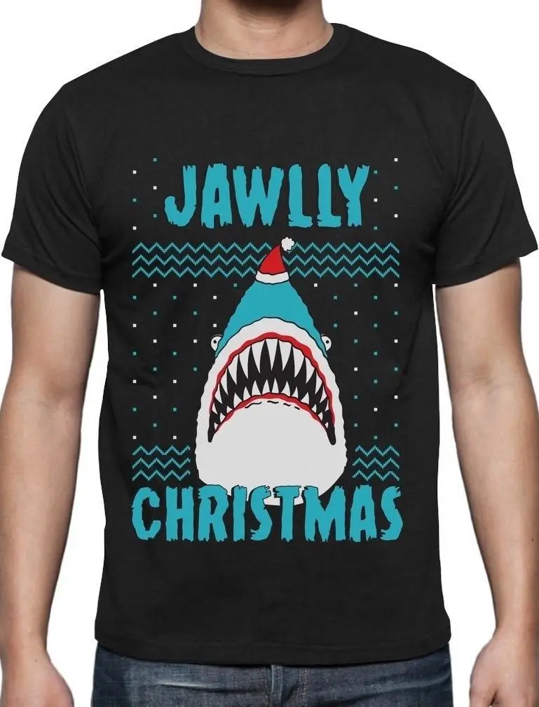 jawlly christmas ugly christmas sweater for xmas party shark t shirt gift idea - Shark Christmas Sweater jawlly christmas ugly christmas sweater for xmas party shark t shirt gift idea - Shark Christmas Sweater