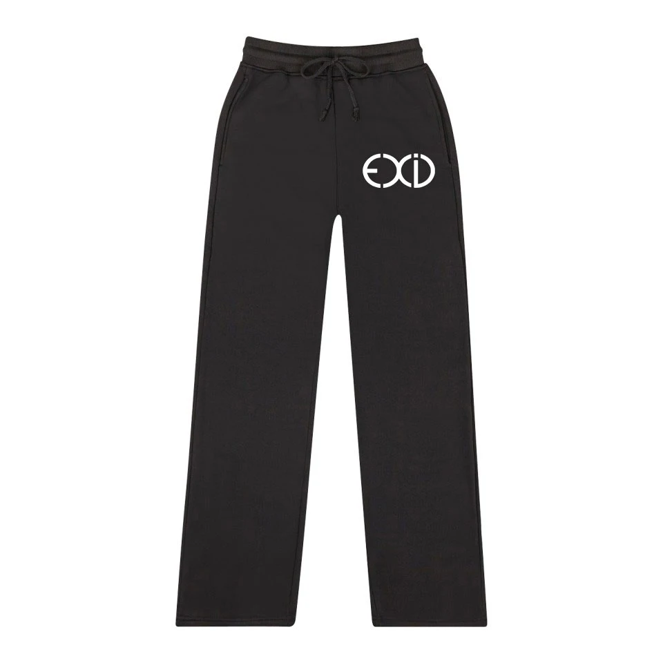 EXID брюки Новый Kpop модный принт хип-хоп энергичный Свободный Плюс Размер Брюки повседневные теплые брюки EXID