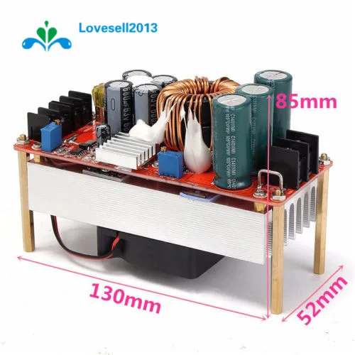 1500W 30A DC повышающий преобразователь Повышающий Модуль питания In10~ 60V Out 12~ 90V S