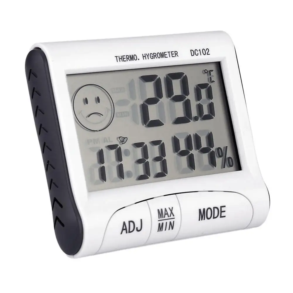 

Mini Digital Weather Thermometer Hygrometer Humidity Meter Home Room Temperature Meter Indoor LCD Display Tools