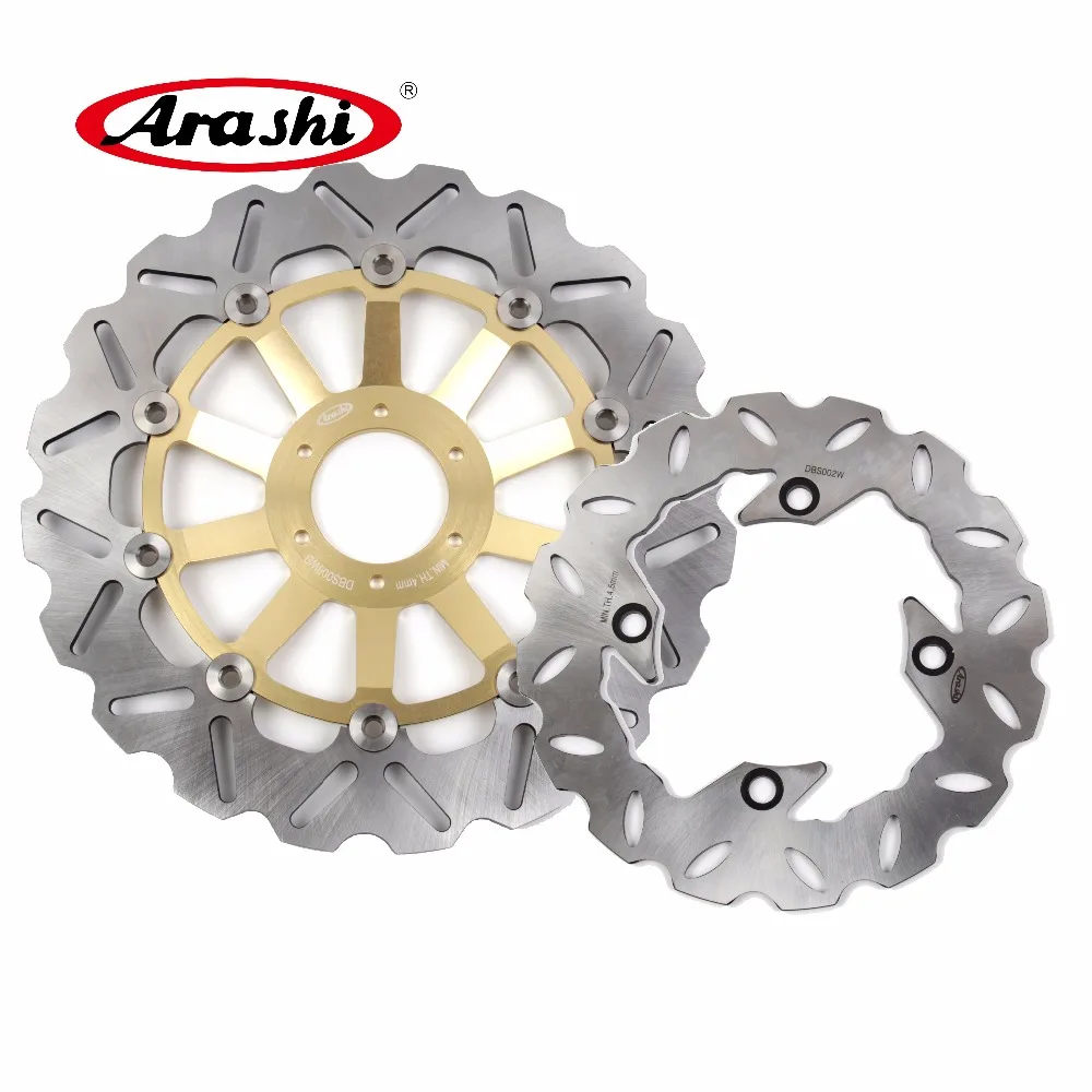 

Arashi 1 Set For HONDA HORNET250 1997 HORNET 250 CNC Floating Front Brake Disk Rear Brake Disc Rotor