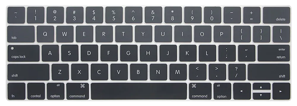Градиентная силиконовая пленка на клавиатуру для Apple MacBook New Pro retina 1" 15" с сенсорной панелью / выпуска A1989