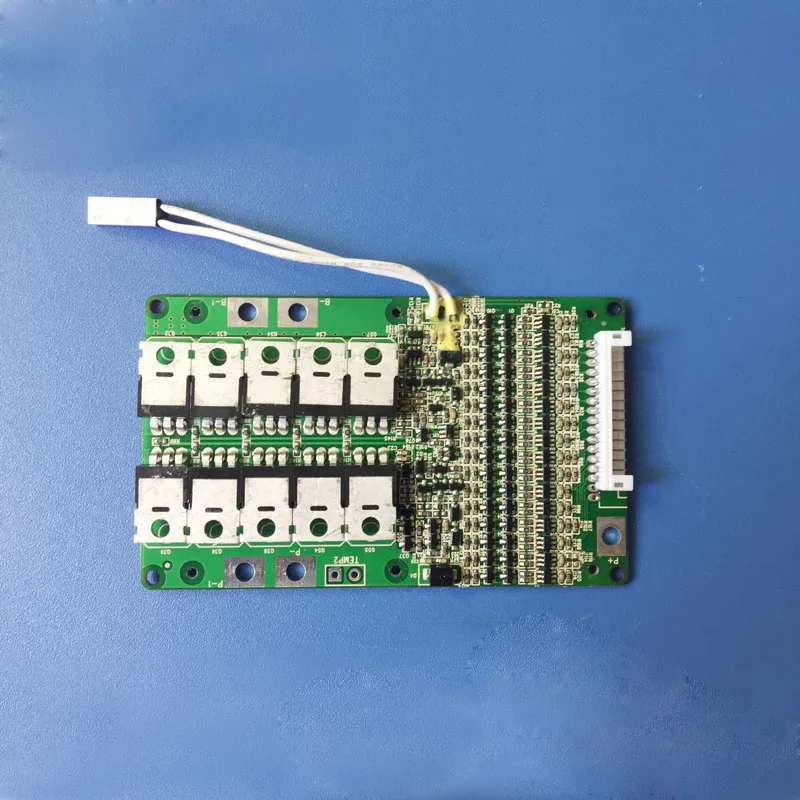 Литий ионный аккумулятор 15S BMS для аккумуляторов 63 в 18650 или Lipo PCB с 40A постоянная
