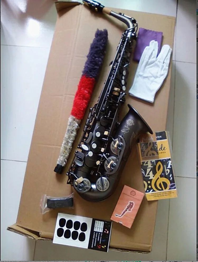 

2018 Brand new selling high quality saxophone selmer 54 Alto Sax Matt black perfect sound free shipping