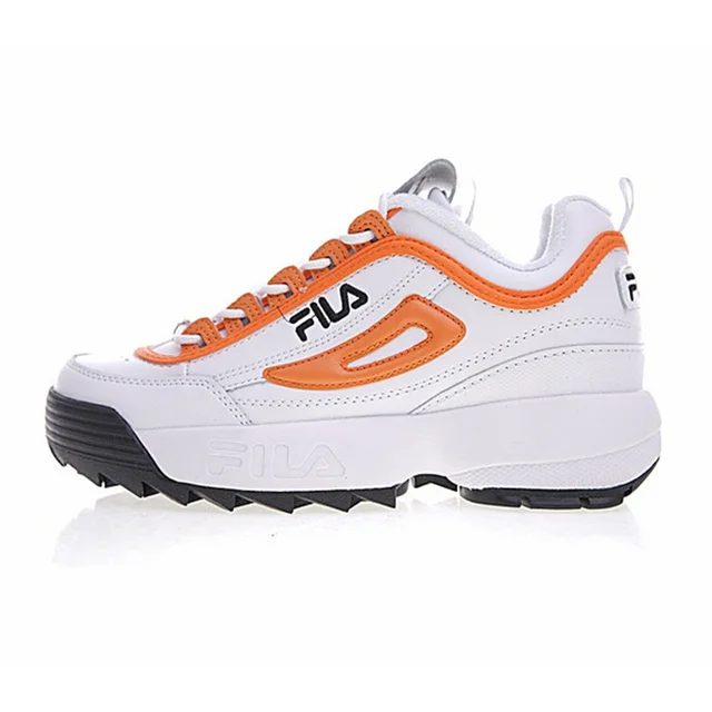 fila disruptor ii orange shoes