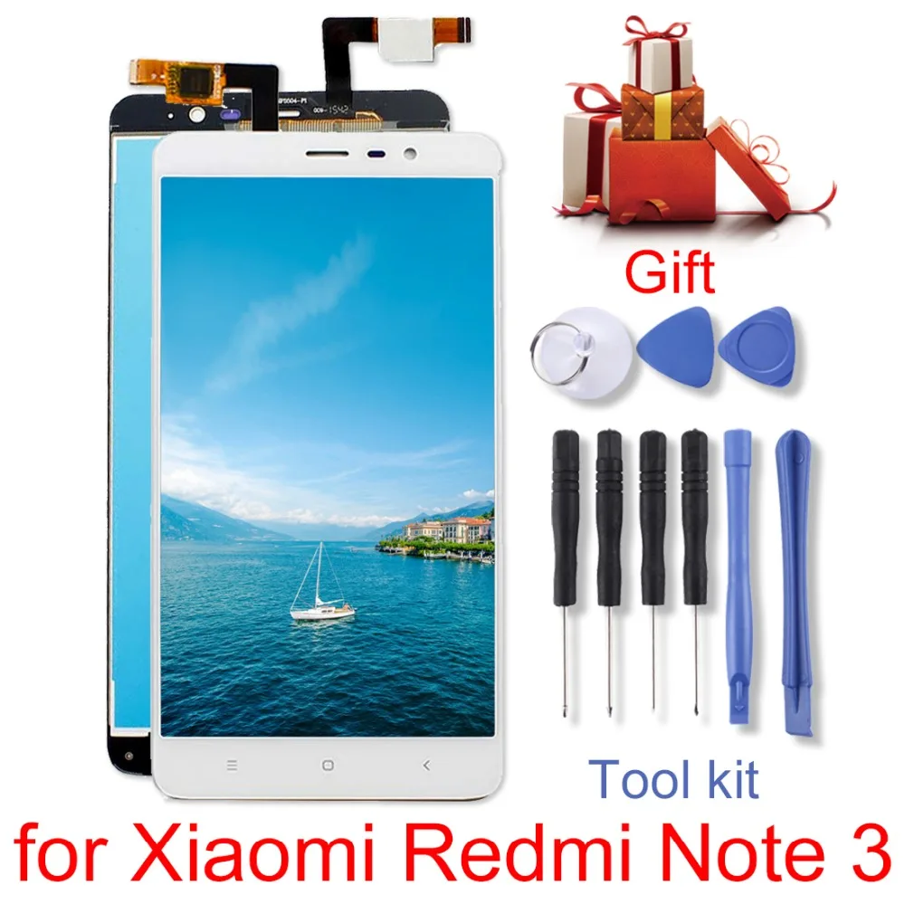 

H New for Xiaomi Redmi Note 3/Mi 5/5s Plus/Redmi Note 4X/4/Mi 4S/Max/4A/Mi 5s/3/ 3sMix LCD Screen and Digitizer Full Assembly