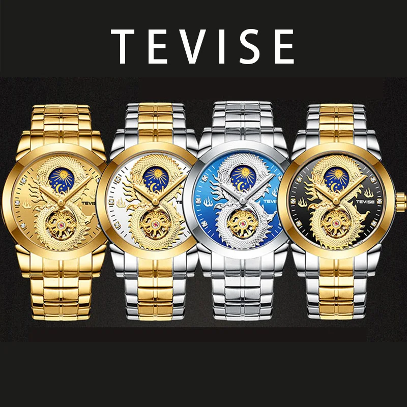 2019 جديد TEVISE العلامة التجارية الرجال ساعات آلية الفاخرة التلقائي ووتش الذكور الذهب ساعة الأعمال ساعة اليد Relogio Masculino 2019 جديد TEVISE العلامة التجارية الرجال ساعات آلية الفاخرة التلقائي ووتش الذكور الذهب ساعة الأعمال ساعة اليد Relogio Masculino
