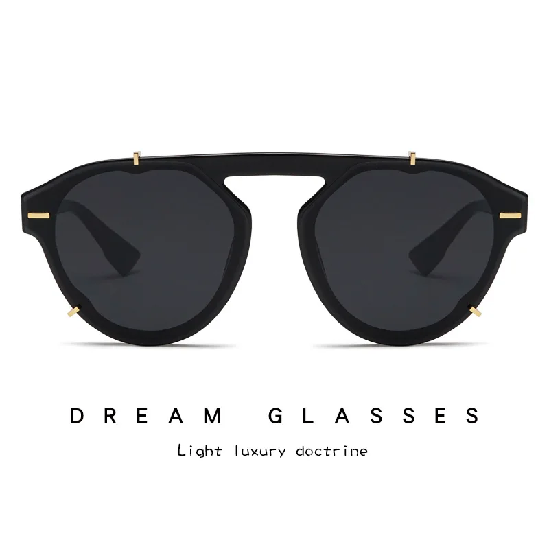Ретро Мужские Круглые Солнцезащитные очки женские мужские брендовые дизайнерские солнечные очки для женщин зеркальные солнечные очки сплав Oculos De Sol