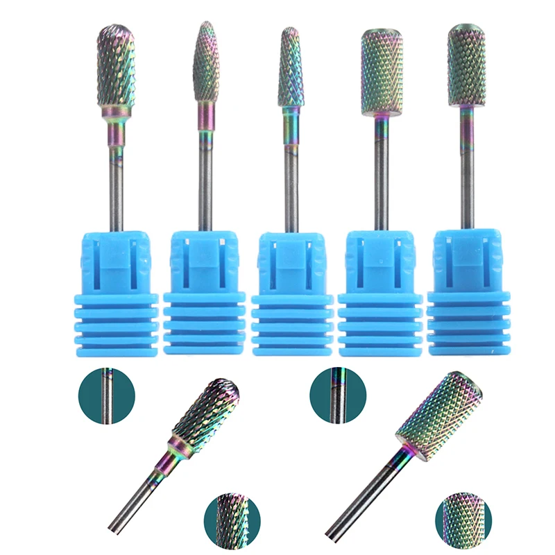 

Nail Drill Bit Auroras Nail Tools Stainless Steel Material for Electric Machine Mixed Size Nail Accessories Nail Design