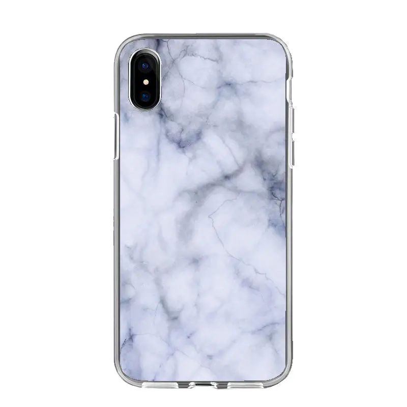 Мраморный чехол для Coque iphone X, XR, XS, MAX, чехол из мягкого ТПУ, задняя чехол для iphone 5 5S se, S6, 6 S, 7, 8 Plus, чехол, чехол для телефона - Цвет: 223