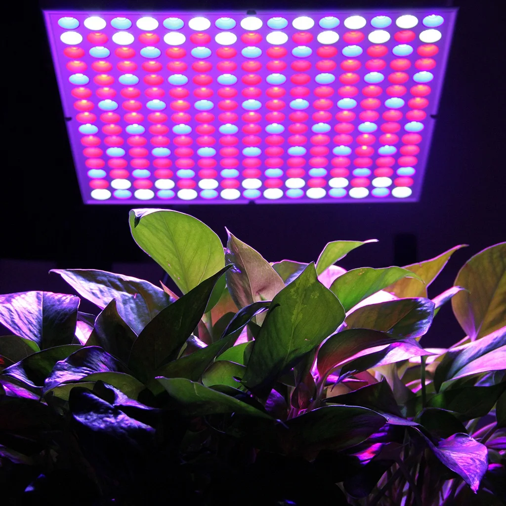 

14W 225LEDs Hydroponic Plant Grow Light Panel Full Spectrum Red&Blue&White Indoor Plant Grow Lamp for Vegetable Greenhouse