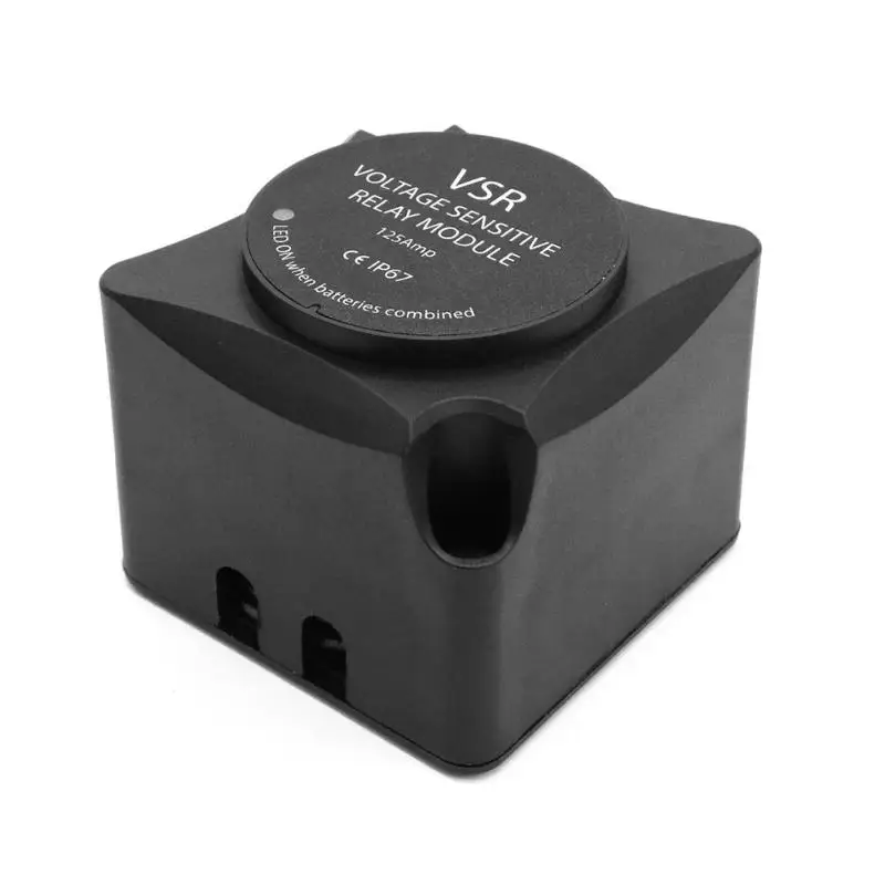 BEP DVSR DC 12 V 140A Max Цифровой датчик напряжения реле морской лодки черный