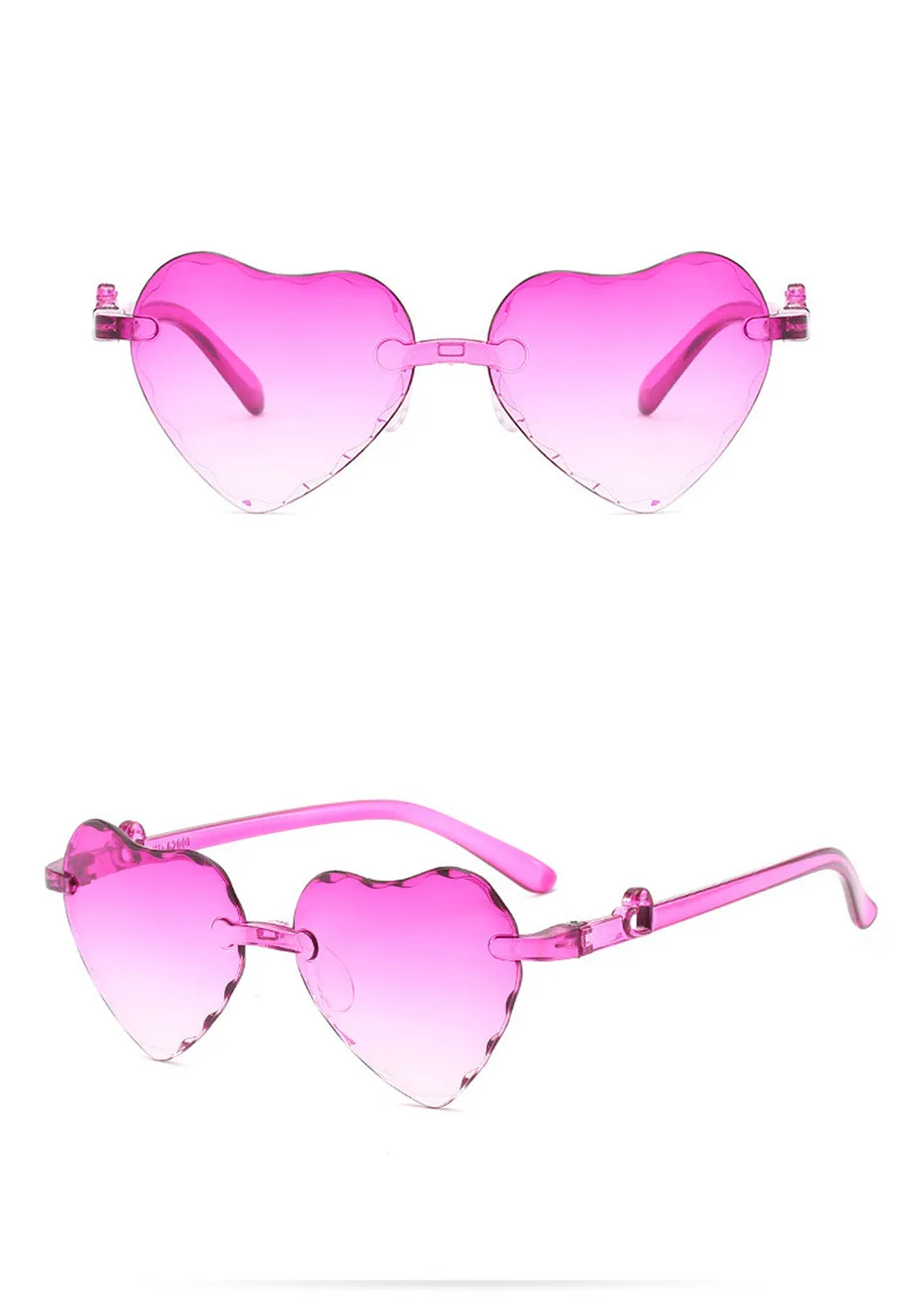 2019 стимпанк в форме сердца Детская Солнцезащитные очки мальчики девочки Роскошные Ретро детские солнцезащитные очки Круглый Óculos Feminino
