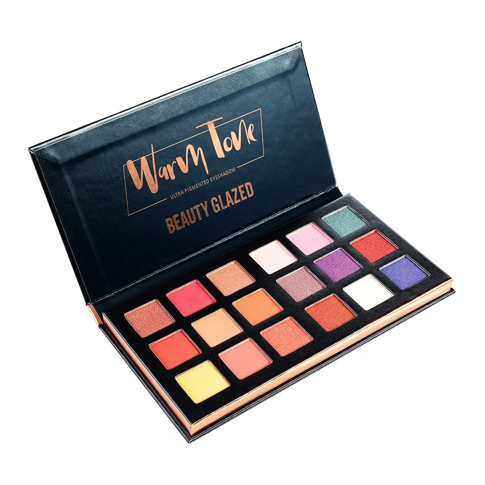 Beauty Glazed палитра теней для век 18 цветов матовые блестящие тени пудра