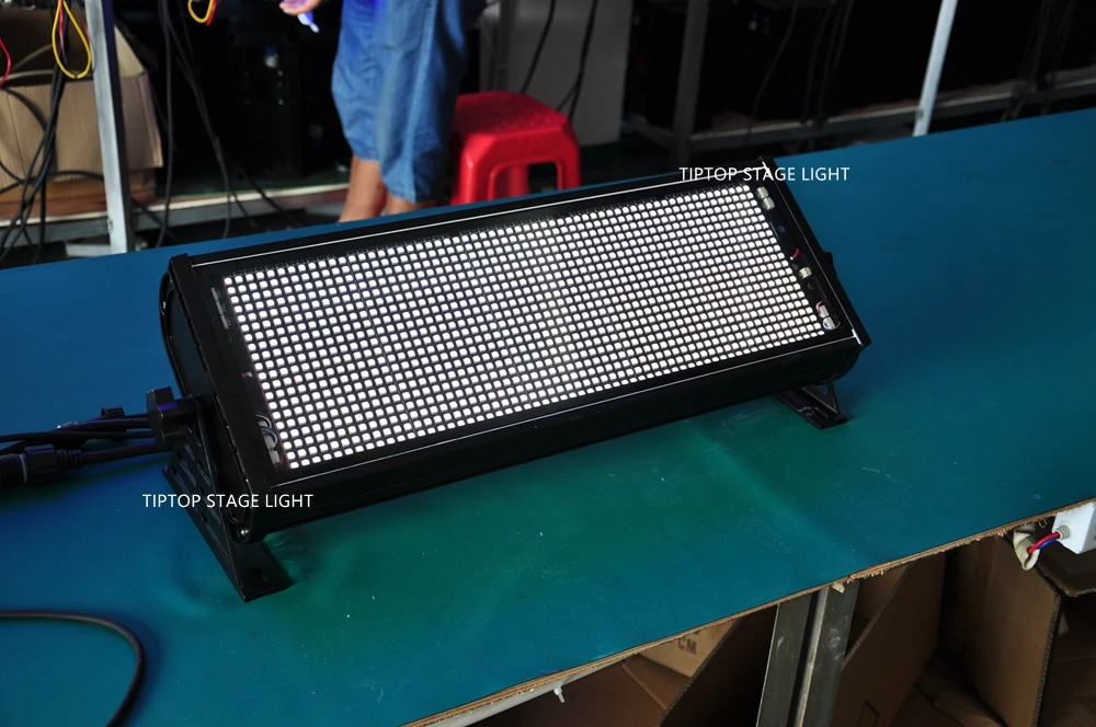 Gigertop TP-S1200RGBW водонепроницаемый IP65 1200 Вт светодиодный стробоскопический светильник высокой мощности Светодиодный светильник-вспышка плавный диммер/шайба ЖК-дисплей