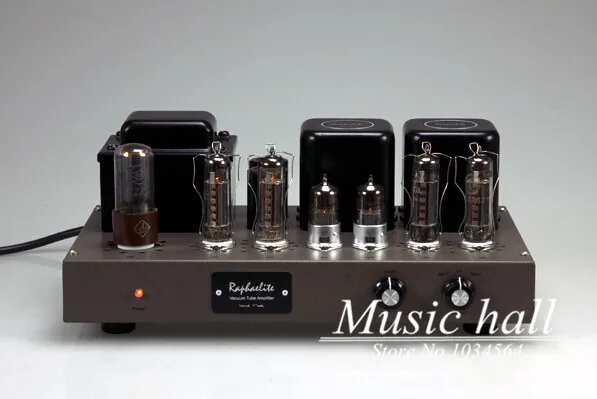 

2015 Raphaelite DPQQ Parallel push-pull HIFI tube amplifier 5Z2P+12AX7+QQE03-12(FU17) finished producr 110-220V