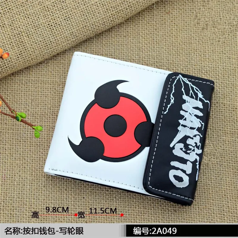 

Famous Japanese Comics Attack on Titan/One Piece/ Death Note Logo Wallet Women & Men's Cartoon Wallet Skull Wallet Card Holder