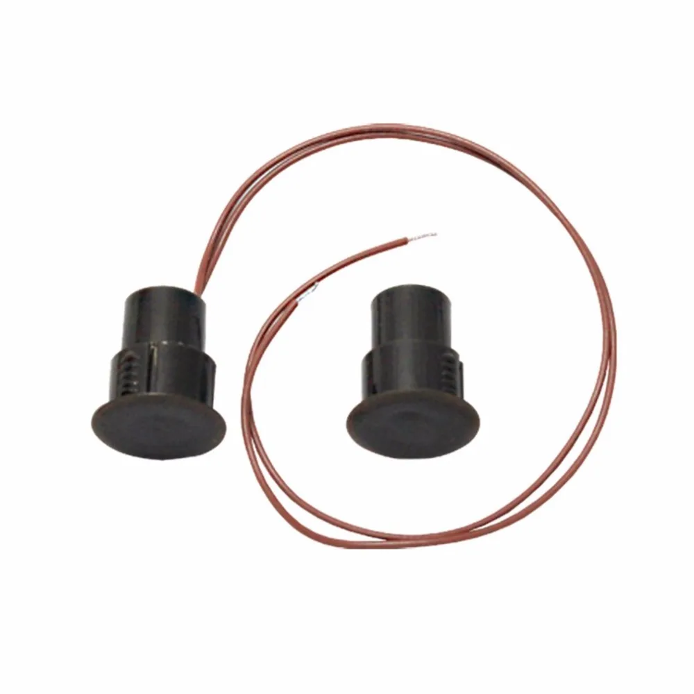 Goede Wired Deur Raam Magnetische Sensor Switch NO NC 200 V 10 W Zwart Premium Brandwerende ABS Home Office Alarmsysteem 350A