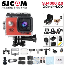 Original SJCAM SJ4000 Action Camera 2.0 inch Sports DV LCD Screen 1080P HD Diving 30M Waterproof mini Camcorder SJ 4000 Cam