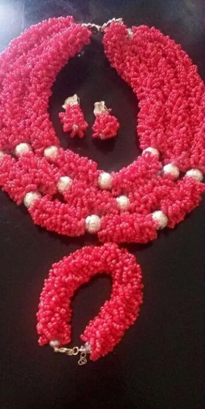 Дудо Jewelry фиолетовый виноград Дубай Ювелирные наборы в нигерийском стиле