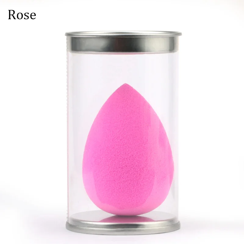 1pc Super Soft Makeup Sponge Foundation Cosmetic Puff Powder Concealer Soft Makeup Blending Sponge Make Up Beauty Egg Tool - Цвет: Rose