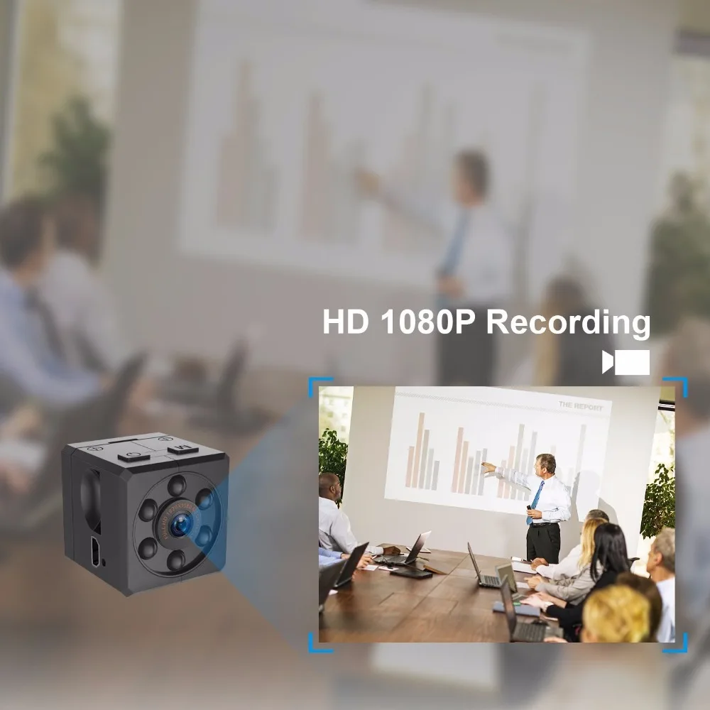 HD 1080 P мини камера DVPortable скрытый средства ухода за кожей Cam с ночное видение и