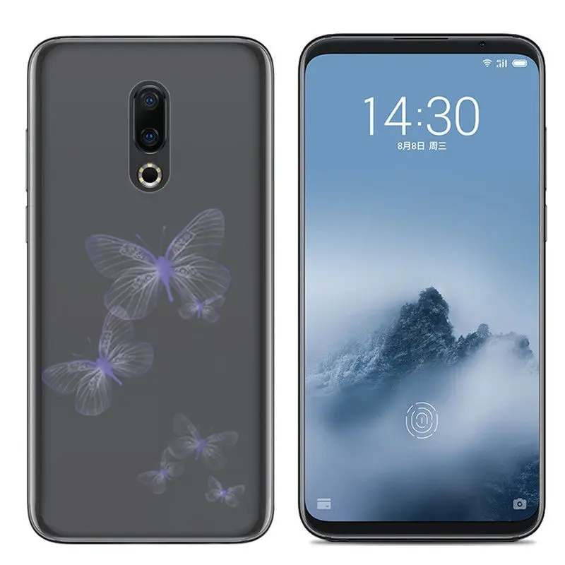 Case for Meizu 16 16X 16th 16 Plus Soft TPU Back Cover for Meizu M5 note M6 note M5C MX6 M6S Pro 6 Silicone Protective Fundas (12)
