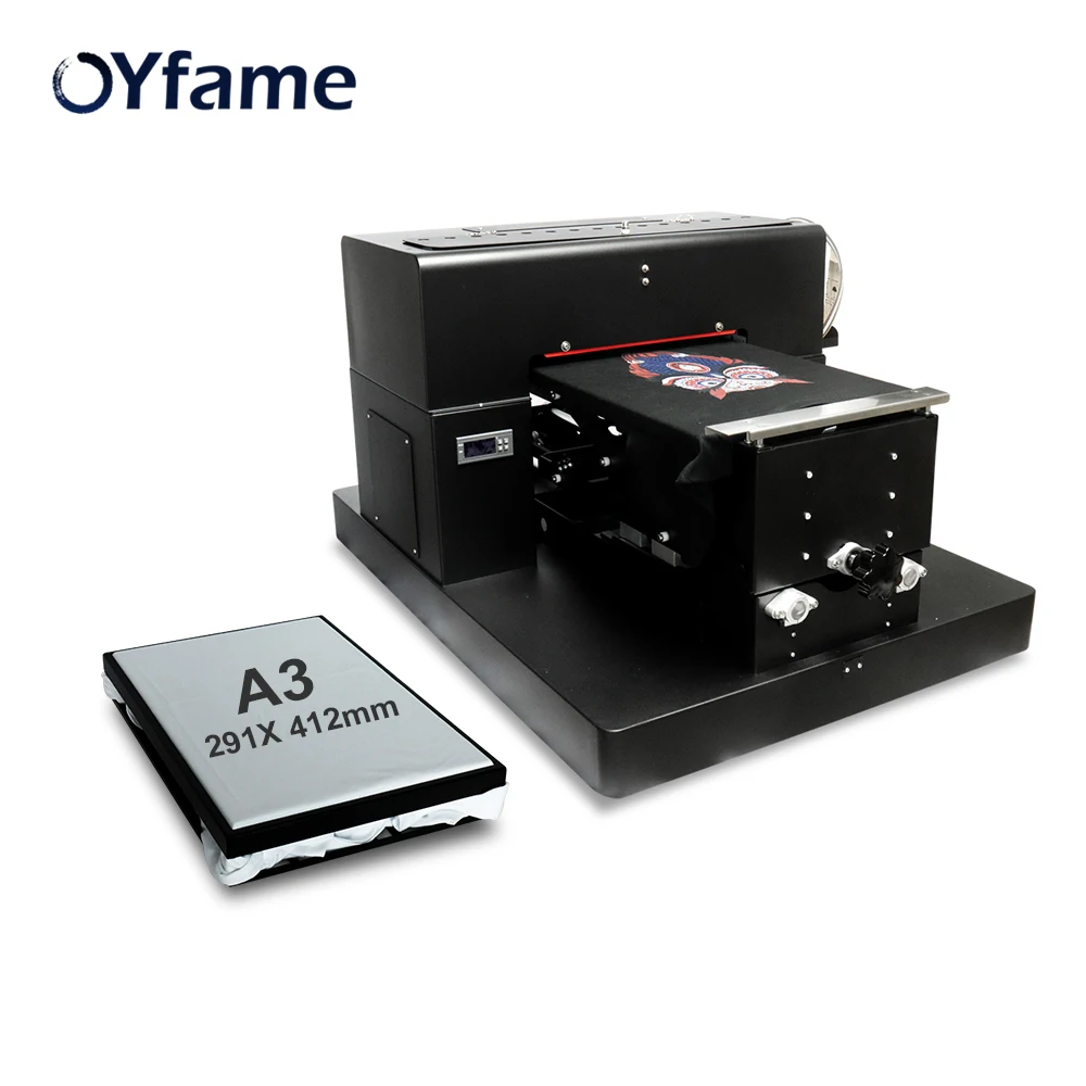 OYfame A3 планшетный принтер футболка печатная машина многоцветный DTG для футболки