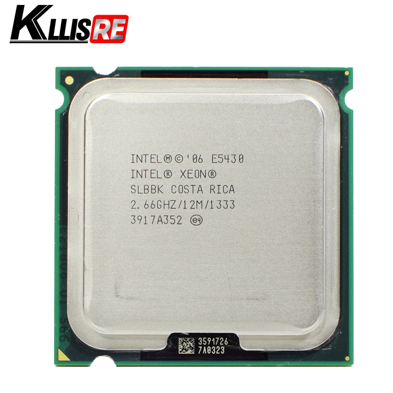 Процессор INTEL XEON E5430 2,66 GHz 12M 1333Mhz cpu работает на материнской плате LGA775