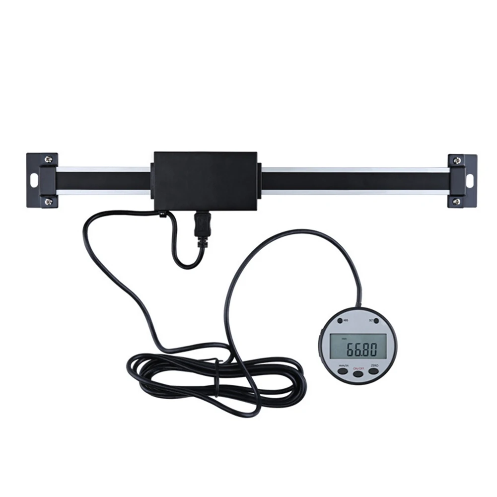 

Digital Linear Readout Scale Ruler Vertical Size Optional 0.01mm Magnetic Remote External Display Ruler Machine Tools