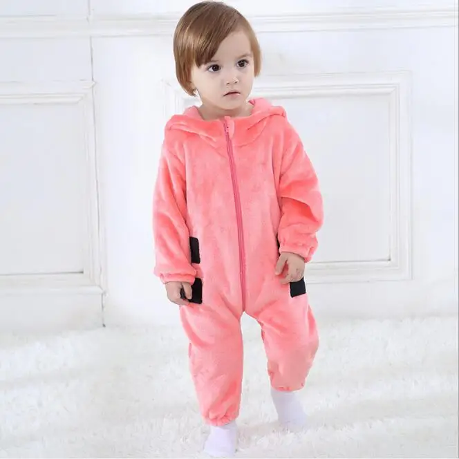 Baby Pokemon Kigurumi Pajamas Clothing Newborn Infant Romper Onesie Animal Anime Costume Outfit Hooded Winter Jumpsuit