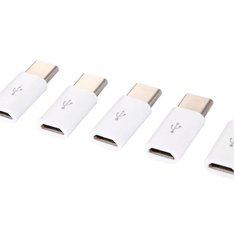 

5pcs / lot USB 3.1 Type C plug Micro USB Female adapter type-c converter Connector USB-C Support OTG Cell Phone Accessories