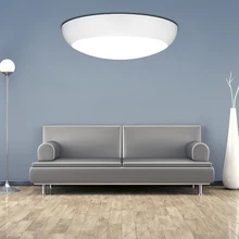 Светодиодный потолочный светильник водонепроницаемый IP50 круглый светодиодный светильник с поверхностным креплением сменный дневной теплый холодный белый для домашнего ежедневного освещения