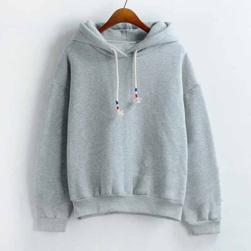 2018 جديد المرأة الصلبة اللون هوديس الأزياء عارضة فضفاض أعلى رشاقته السترة المرأة الملابس النسخة الكورية بلوزات 2018 جديد المرأة الصلبة اللون هوديس الأزياء عارضة فضفاض أعلى رشاقته السترة المرأة الملابس النسخة الكورية بلوزات