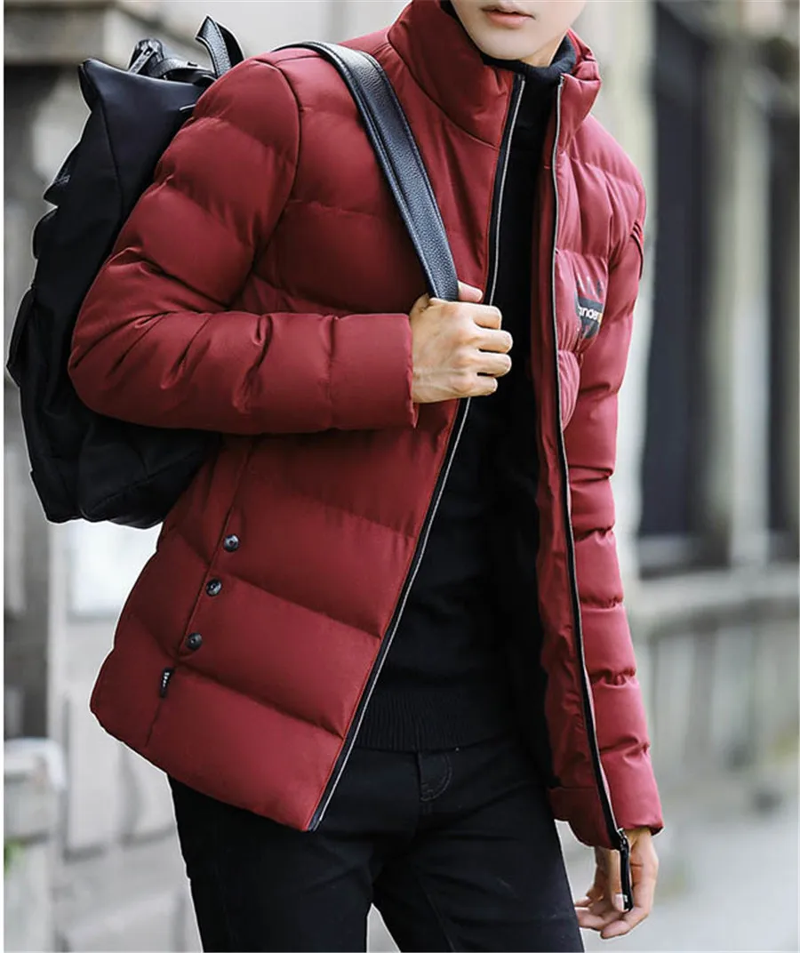 TLZC зимнее модное мужское хлопковое пальто с подкладкой, Ультралегкая Повседневная Мужская парка, пальто размера плюс M-4XL, мужские зимние куртки, верхняя одежда