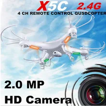 Syma X5C исследователи RC Quadcopter 2.4 г 6 ось гироскопа удаленного управления вертолет нло с HD камера RTF( небольшой пакет
