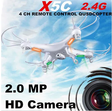 Syma X5C исследователей Квадрокоптер с дистанционным управлением 2 4G 4CH 6 оси