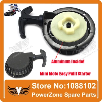 

Aluminum Alloy Pull starter Easy to Pull Fit 47cc 49cc 2 Stoke Mini Dirt Pocket Pit Bike Moto ATV Quad Free Shipping