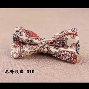 Mantieqingway хлопок Bowties Красочный Галстук Пейсли с цветочным рисунком и бантом Cravate noeud Papillon Женское платье мужские бантом Галстуки подарок